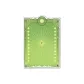 Green 5-Inch Acrylic Photo Frame with Shown Photo