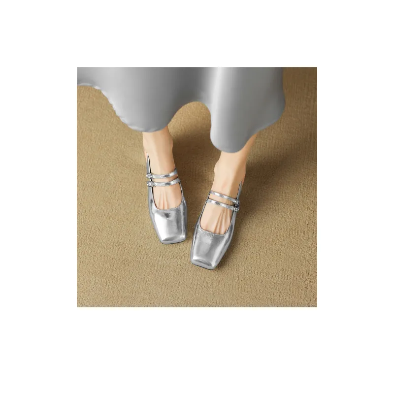 D FUSE SCANDINAVIA Commute Shoes High Heels Mary Jane Shoes Casual Single Shoes Women's-6