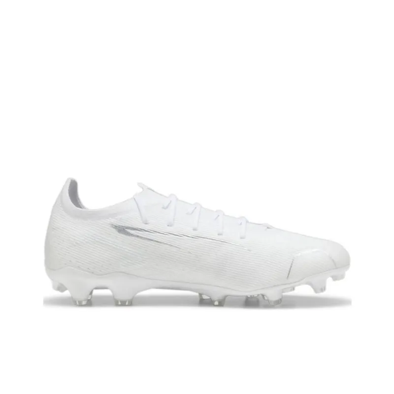 PUMA Ultra 5 AG Short Rubber Studs HG Short Rubber Studs Anti Slip Wear Resistant Soccer Shoes Men's White-1