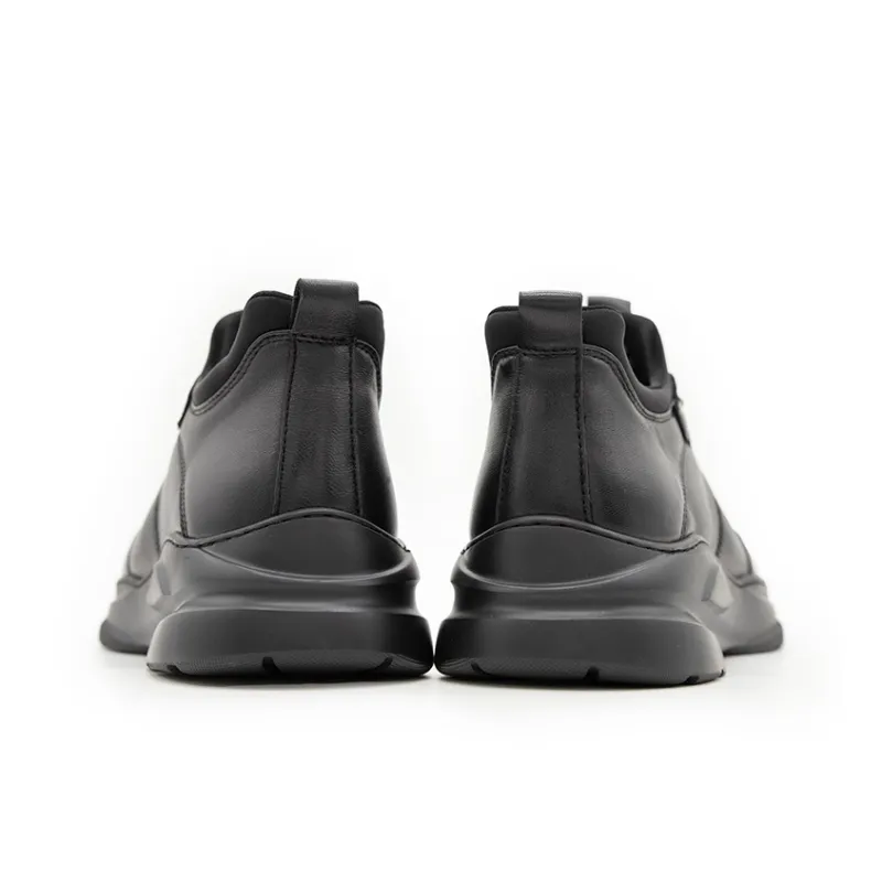 Satchi High Top Casual Shoes Men's Black-3