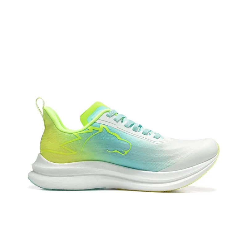 PARRMAR ZhiXing 1.0 Running Shoes Unisex Low Top Fluorescent Lime Green-1
