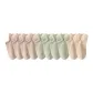 4 Pink+4 Light Green+2 Apricot