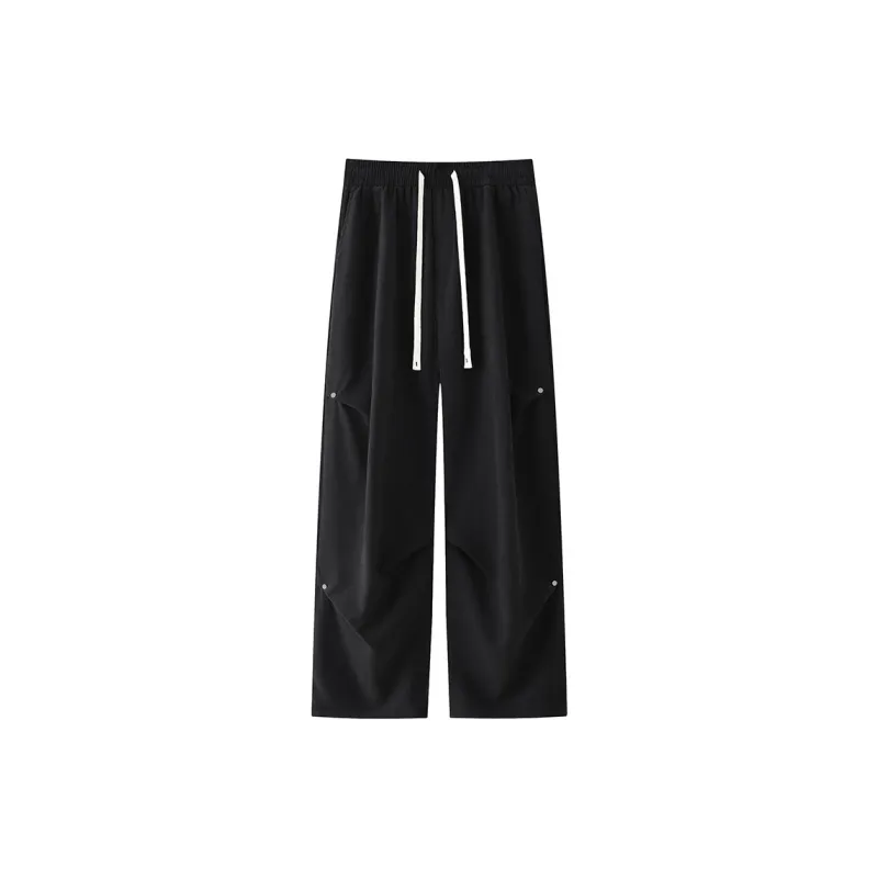 YATSI Casual Pants Unisex Blue Pink-0