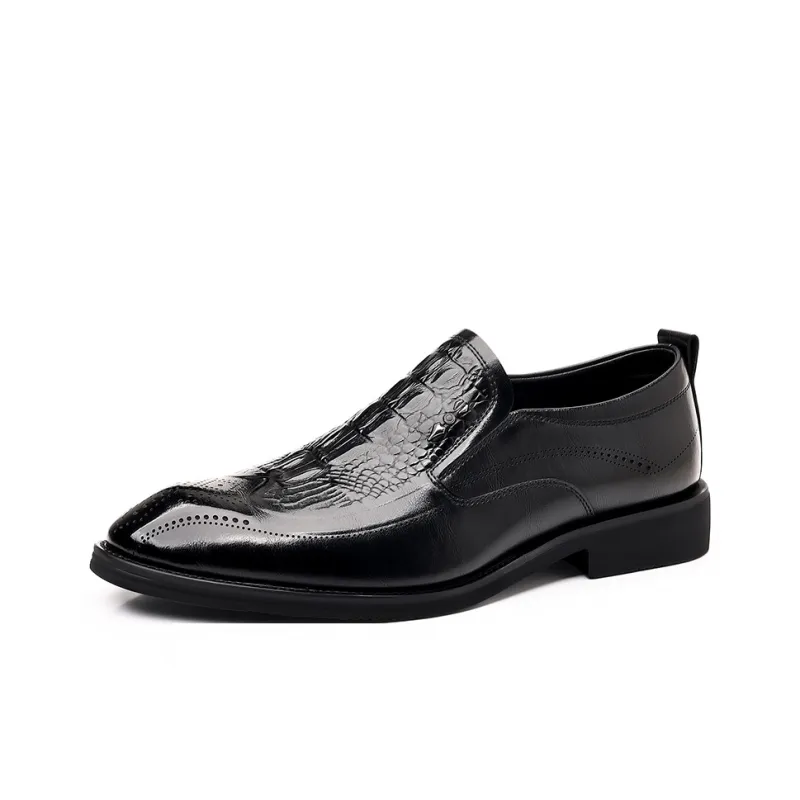 Bull charm Dress Shoes Men Low Top-0
