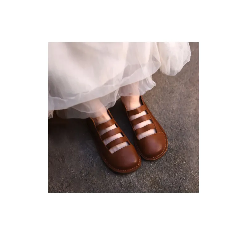 ARTMU Roman Sandals Flat Women's-6