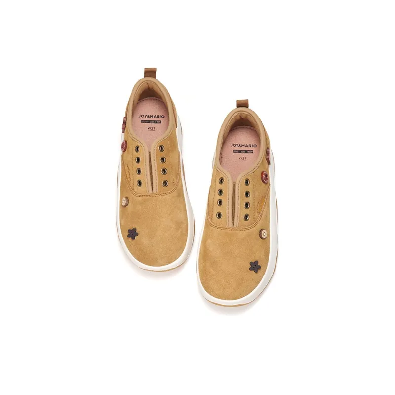Joy&Mario Loafers Women's Camel/Black-1
