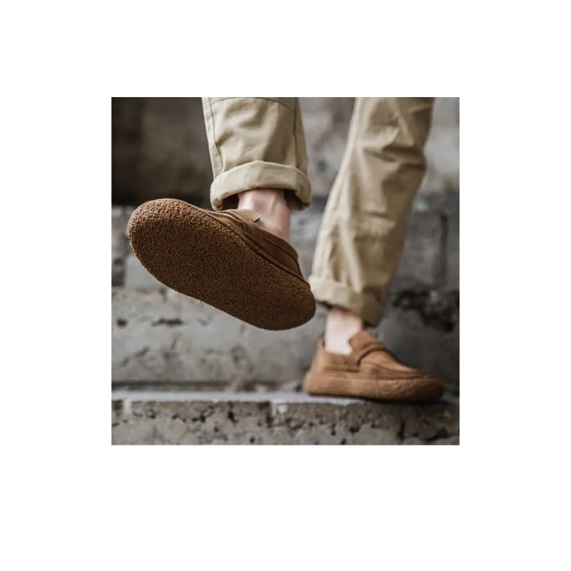 GIHO Loafers Men Brown-1