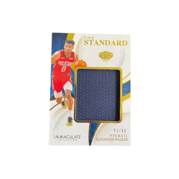 PANINI 2019 20 Immaculate Pelican Alexander Walker Autographed Jersey Card Star Card Pass Sports Cards 1 Pc