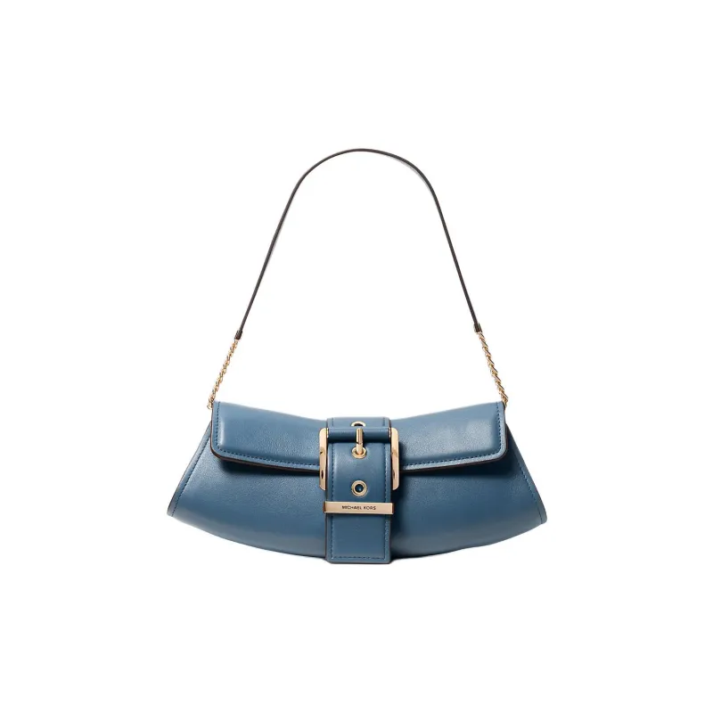MICHAEL KORS Leather Handbag Shoulder Bag Small Size Women's Blue-0