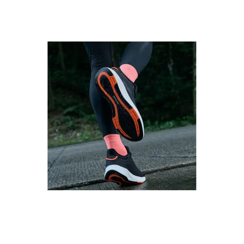 361° Cushioning Anti Slip Wear Resistant Breathability Low Top Running Shoes Men's Black Gray-6