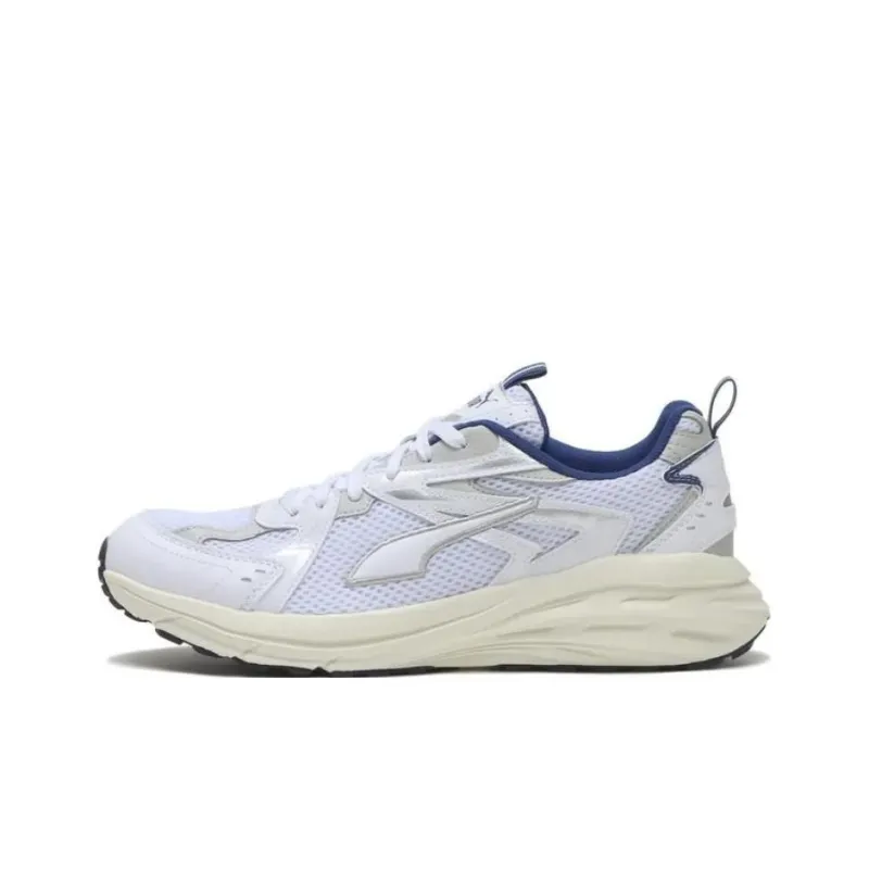 PUMA Hypnotic Anti Slip Wear Resistant Low Top Casual Shoes Unisex White-0
