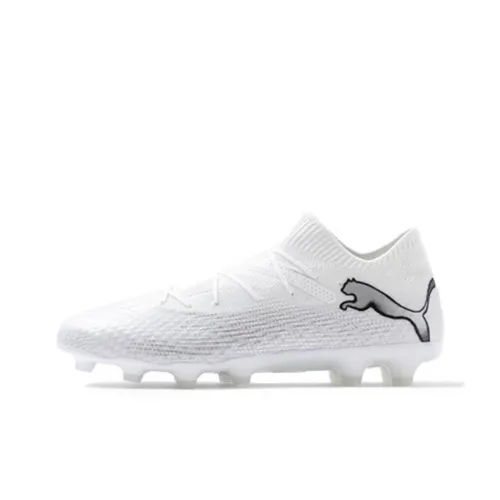 PUMA FUTURE 7 PRO Soccer Shoes Unisex Low-Top White/Black/Grey