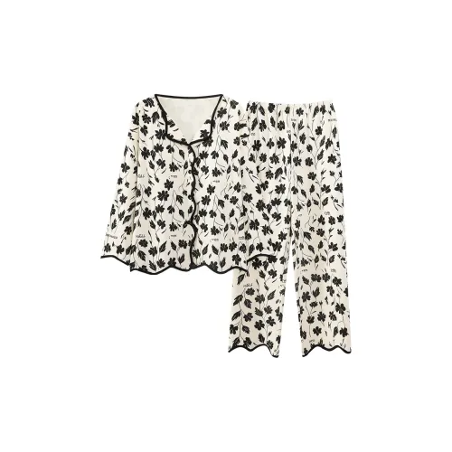 Ta Yan Pajama Set Women's Black