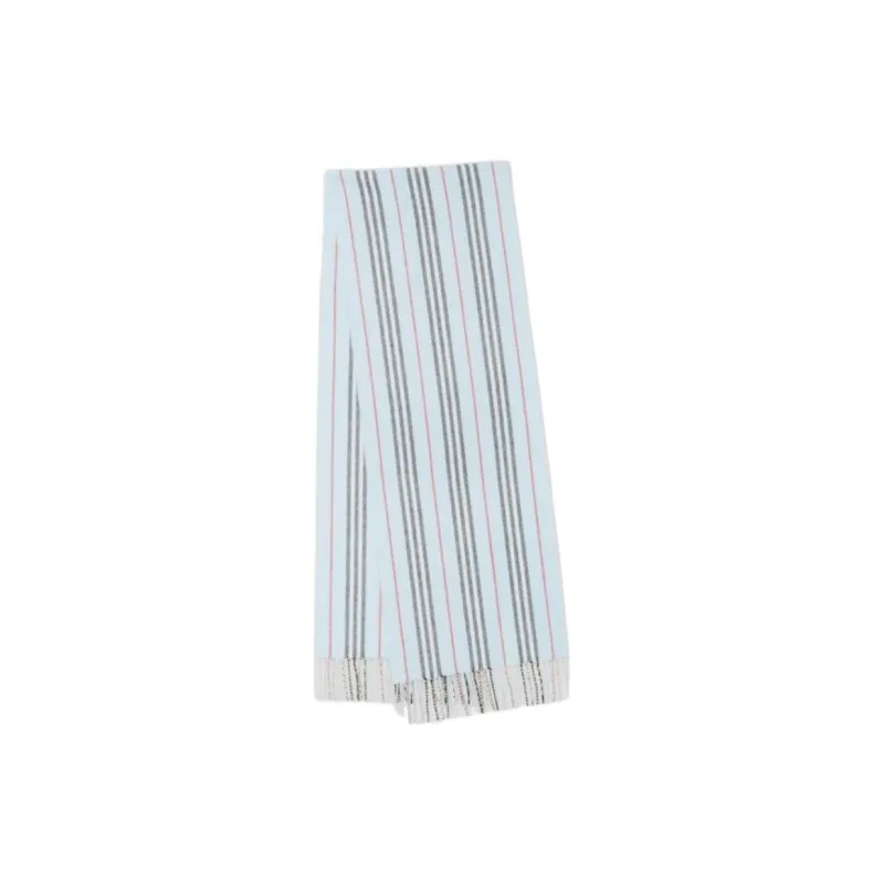 Burberry Icon Stripe Cashmere Wool Scarf-1