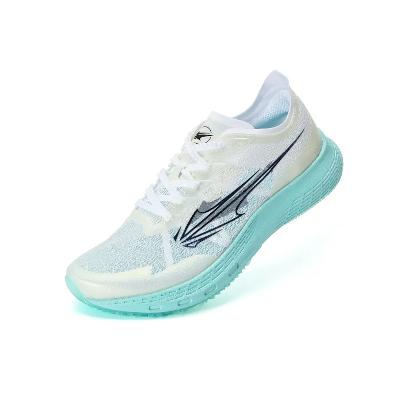 XINGHUOLI Cushioning, Slip Resistant, And Abrasion Resistant Low Top Sprint Running Shoes Unisex Oxygen Blue-1
