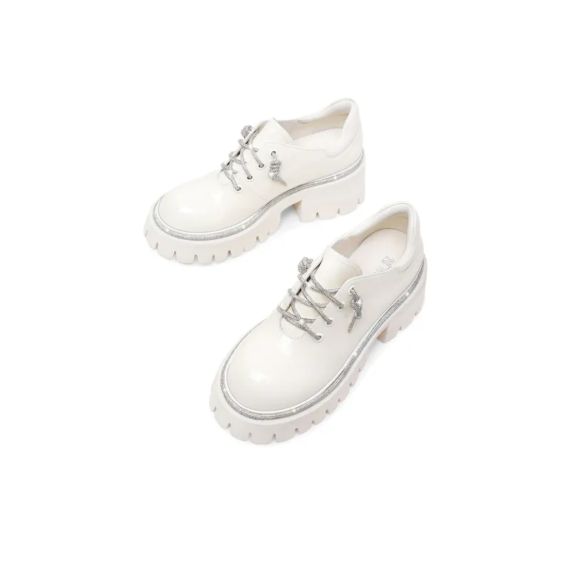 Hoov Loafers Women's Classic Black/Coconut Milk White-5