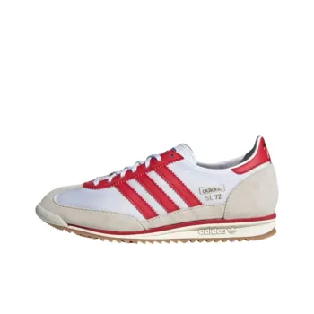 Adidas Originals SL 72 Anti Slip Wear Resistant Low Top Casual Shoes Women's Red