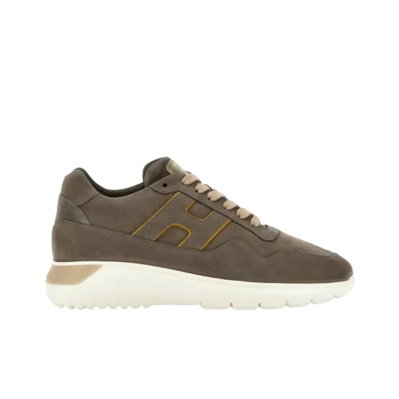 HOGAN Interactive³ Low Top Casual Shoes Men's Brown-1
