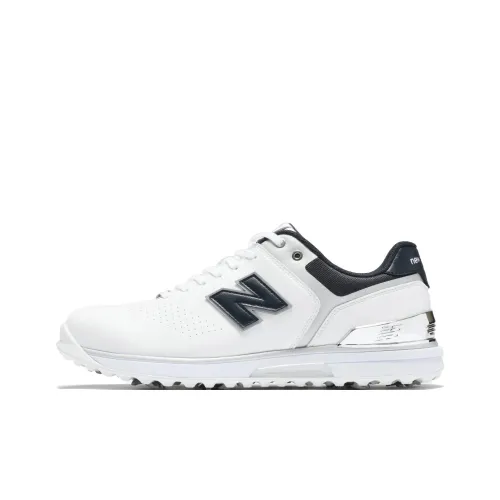 New Balance Golf Shoes Unisex Low-Top White/Silver