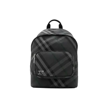 Burberry Polyamide Backpack Men's Charcoal