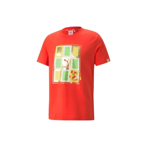 PUMA HARIBO T-Shirts Unisex Red