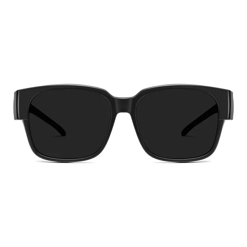 Sha Lehua TR/Memory Plastic Square Sunglasses Unisex-0