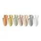 7-Pack (Orange+Yellow+Light Green+Pink+Apricot+Light Gray+White)