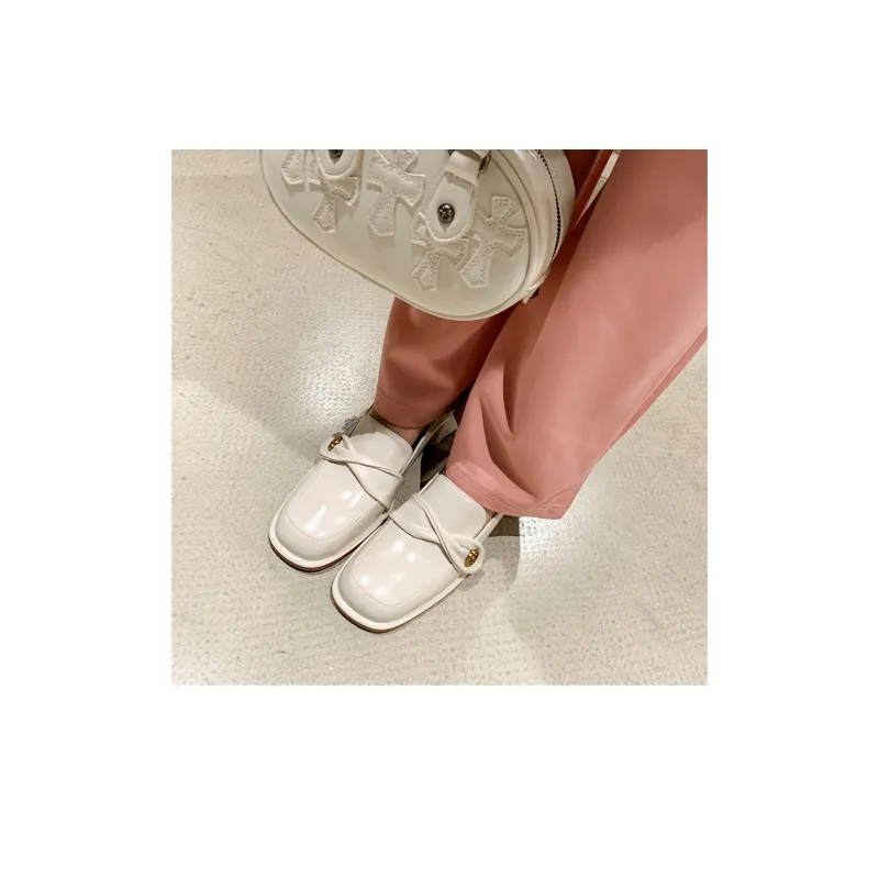 Casual Loafers Unlined Shoes 5cm Height Women's-8