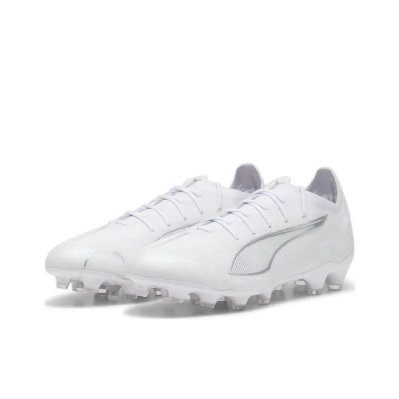PUMA Ultra 5 AG Short Rubber Studs HG Short Rubber Studs Anti Slip Wear Resistant Soccer Shoes Men's White-2