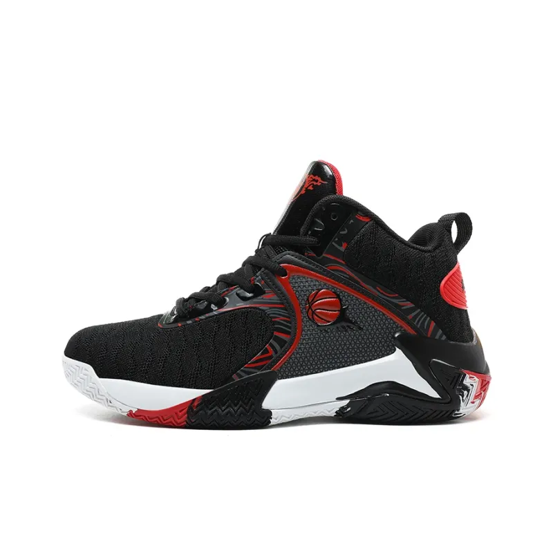 MUSNODO Shock Absorbers With Slip Resistant And Abrasion Resistant Properties Mid Top Basketball Shoes Men's-0
