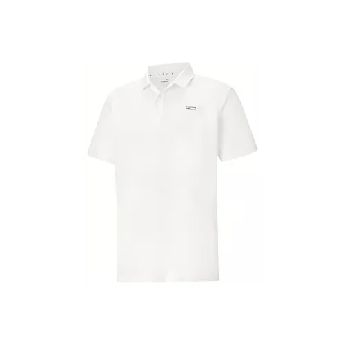 PUMA Pique Polo Shirts Men White