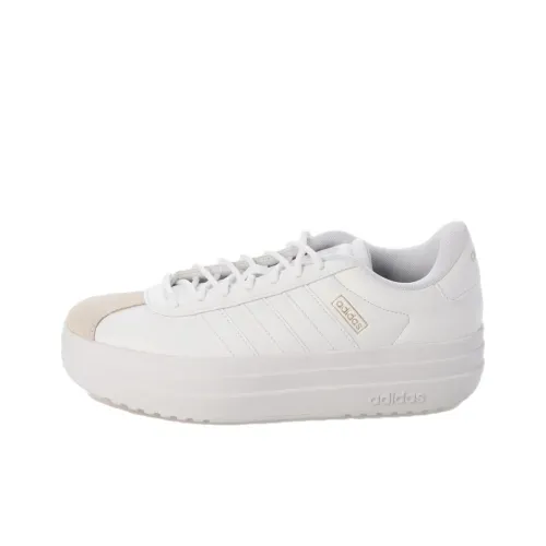 Adidas Vl Court Skateboard Shoes Unisex Low-Top White