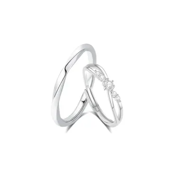 Asia Star S999 Fine Silver Rings Unisex