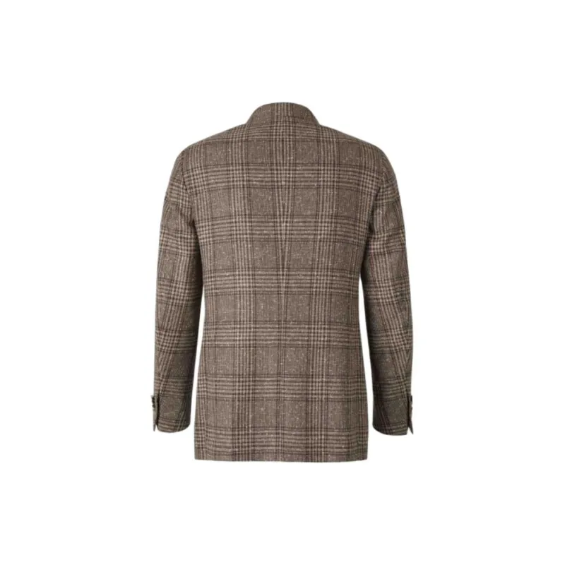 Isaia Gregory Checked Blazer-1
