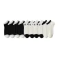 4 Black+4 Small Bowknot+2 White Damask