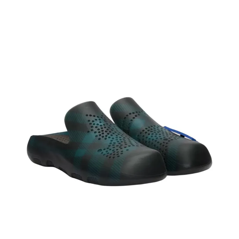 Burberry Wrap toe Slippers Men's Blue-3