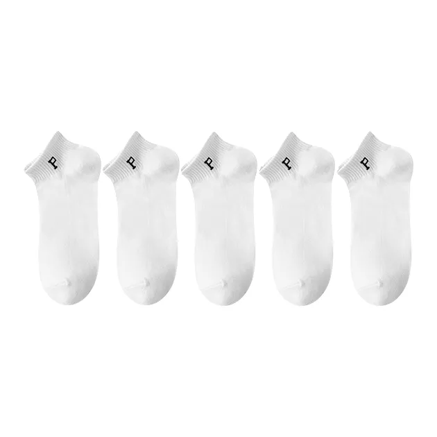 Lan Miao Ankle Socks Men's 5 Pack-7