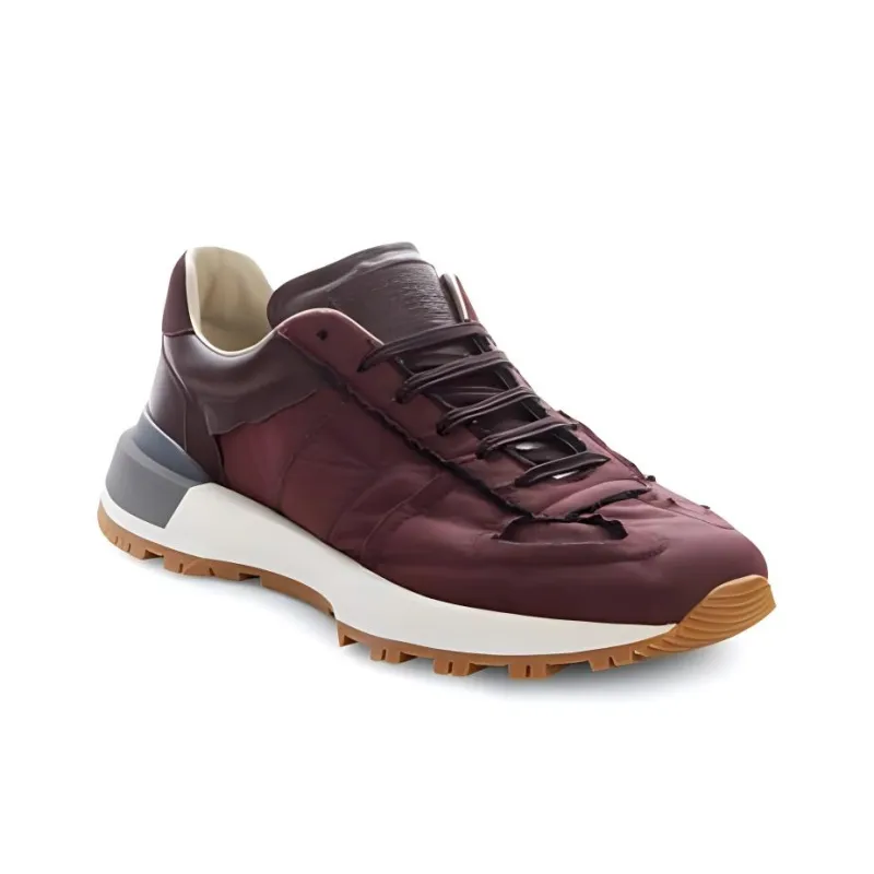 Maison Margiela Low Top Casual Shoes Men's Dark Purple-2