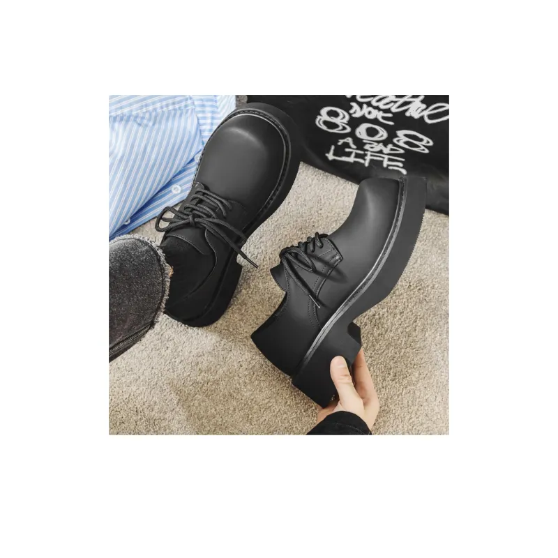 WEISHIBANGWEI Casual Shoes Men's Black-16