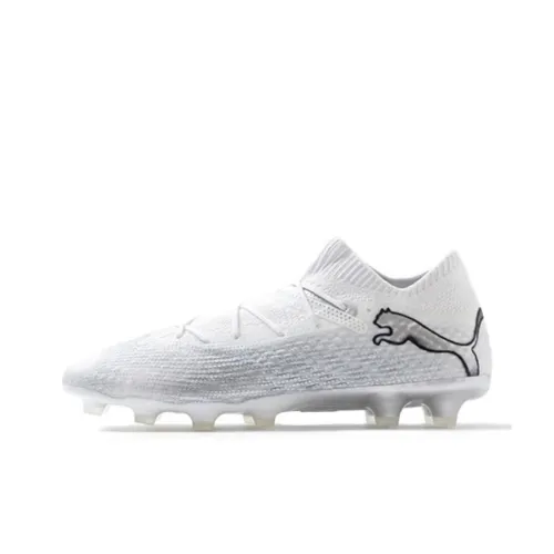 PUMA FUTURE 7 ULTIMATE Soccer Shoes Unisex Low Top White/Black