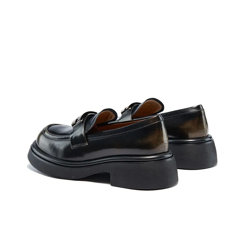 ST&SAT Loafers Women's Black/Bronze Black-9