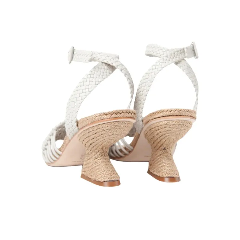 Paloma Barceló Minerva Strap Sandals 7.5cm Women's White-4