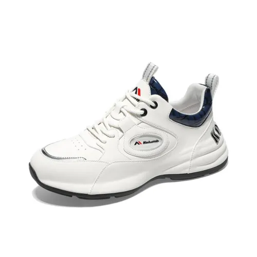 KOLUMB Running Shoes Men Low-Top Blue