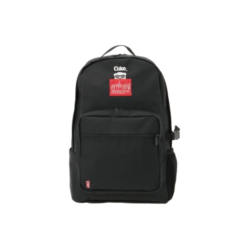 Manhattan Portage Coca-Cola Nylon Backpack Unisex Black-0