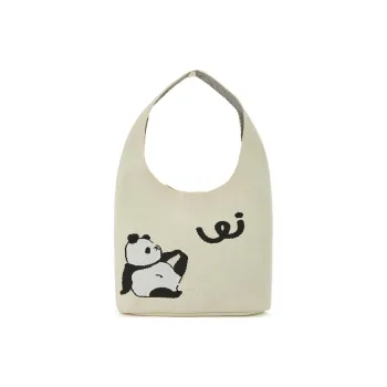 Hotwind Fabric Hobo Bag, Shoulder Bag, Handbag Medium Size Women's Beige