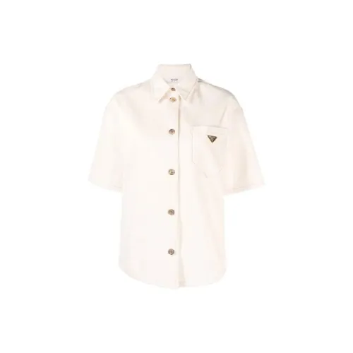 PRADA Shirts Women's Off White