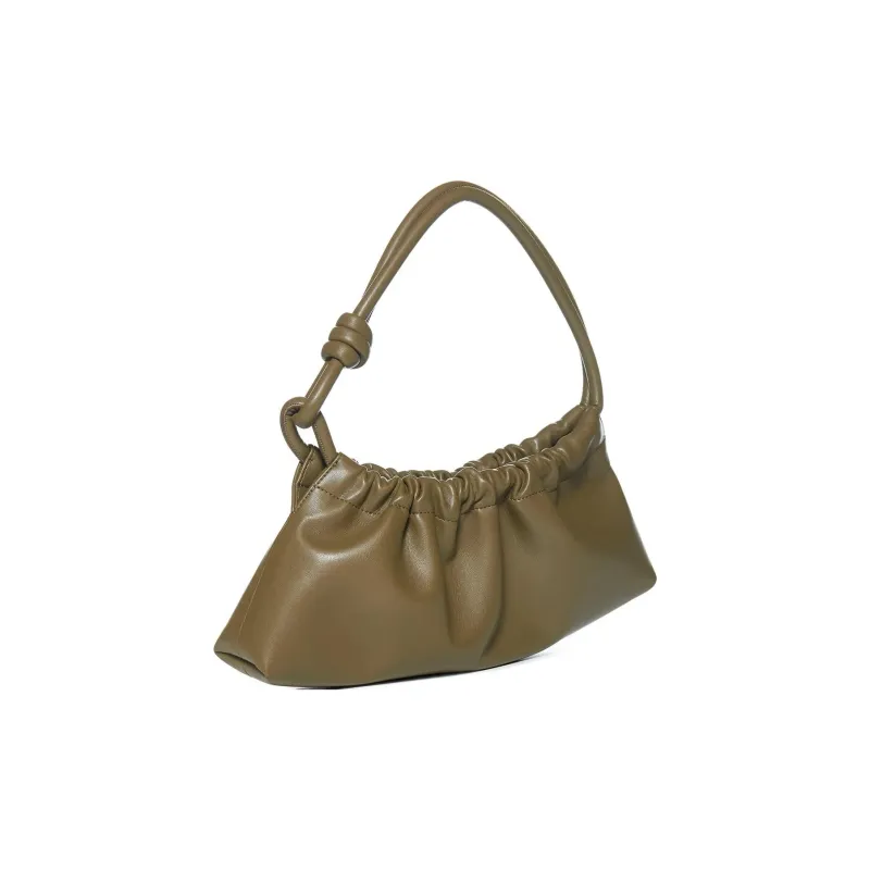 NANUSHKA Artificial Leather One Shoulder Handbags Women's Olive Green-2