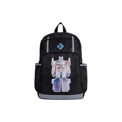 Transformers X Converse Backpacks Jet Black