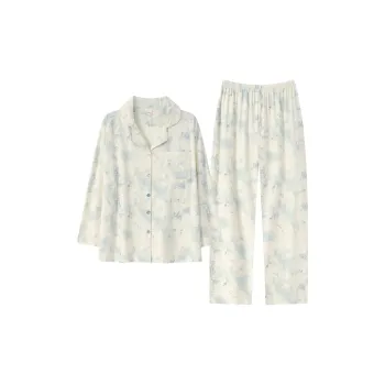 MADALLO Pajama Set Women's Ink Wash Vermilion Green