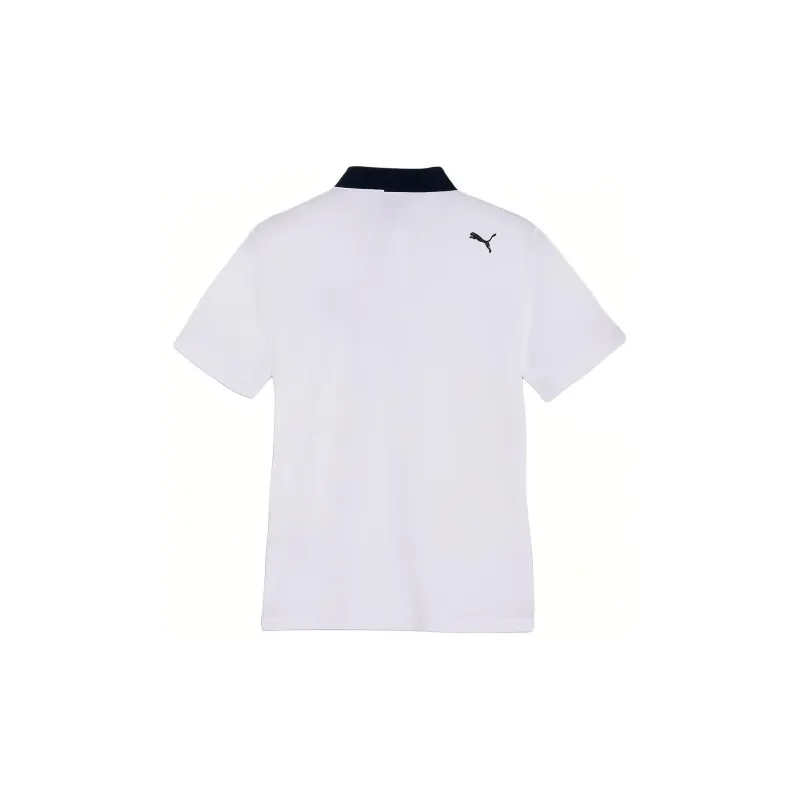 PUMA Golf Wear Polo Shirts Men White-1